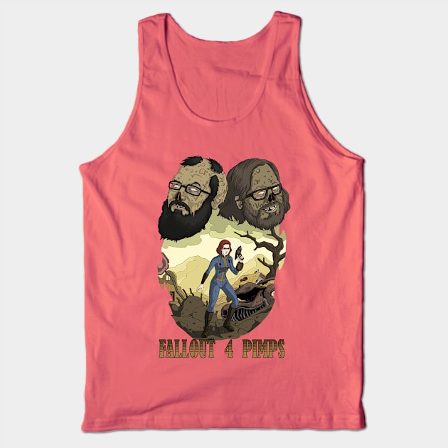 fallout 4 pimps Tank Top by Game Society Pimps